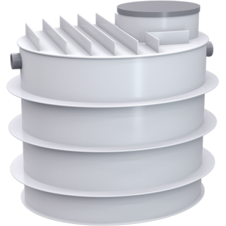 Samonosná odpadní jímka 4m3