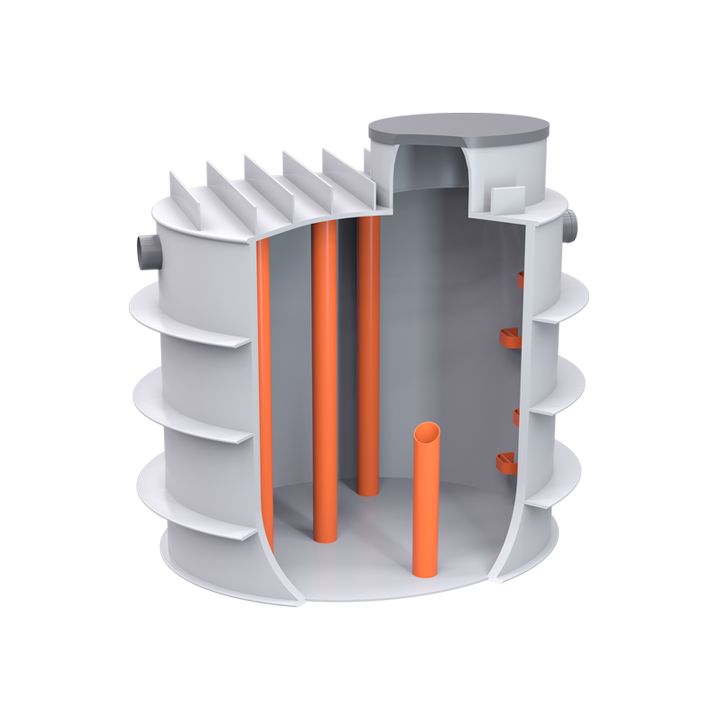 Set nádrž na vodu samonosná 6m3