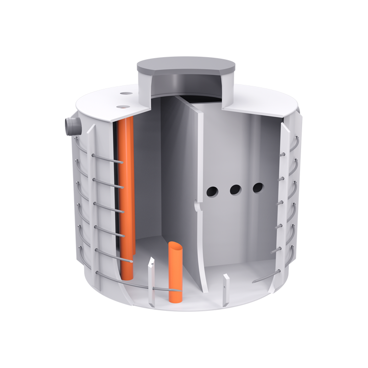 Set nádrž na vodu k obetonování 20m3