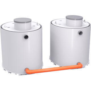 Retenční nádrž dvouplášťová 30m3